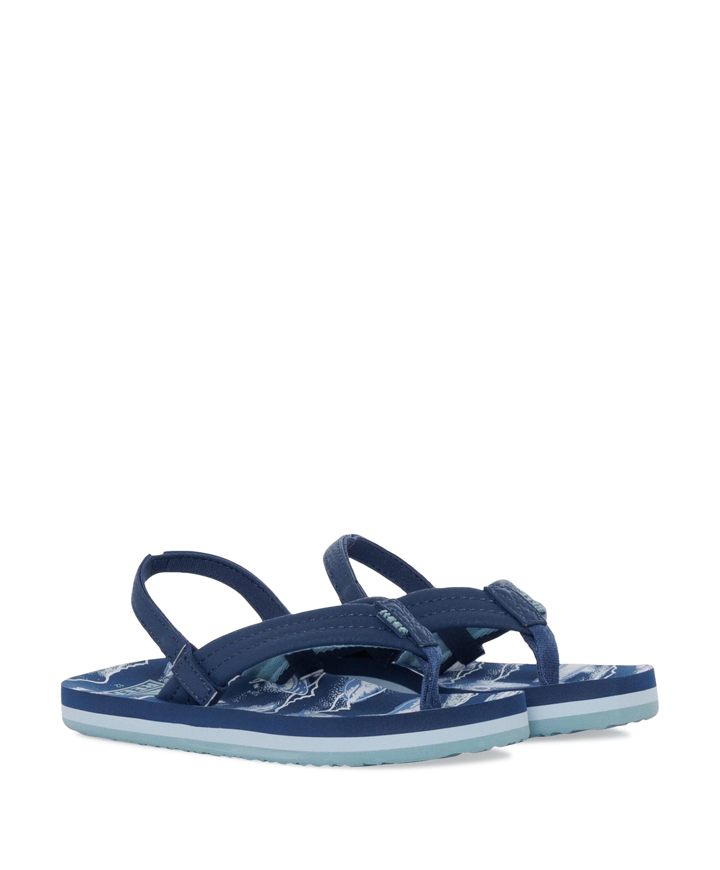 Reef LITTLE AHI uniseks slippers  blauw