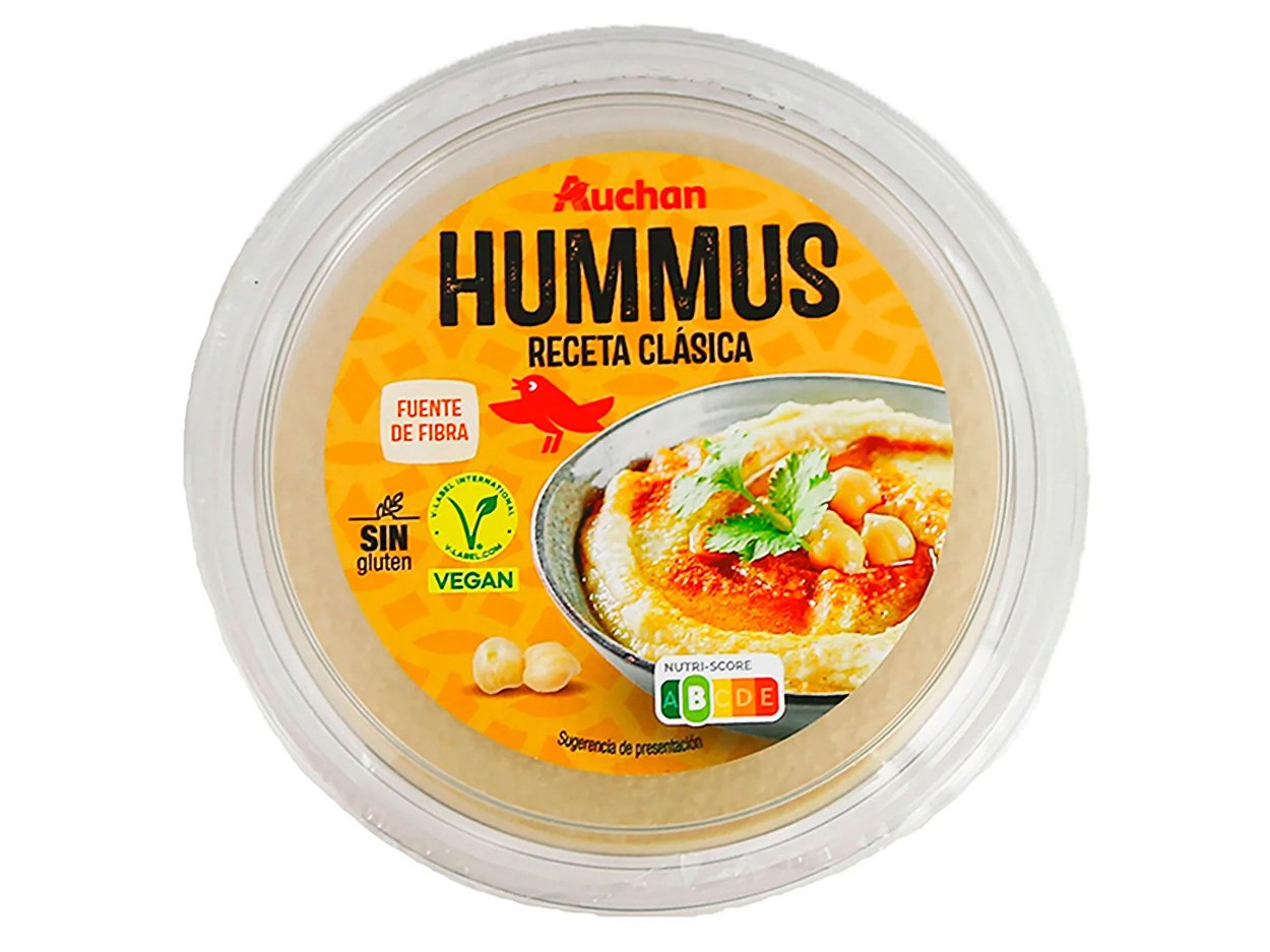 HÚMUS AUCHAN RECEITA CLÁSSICA 240 G
