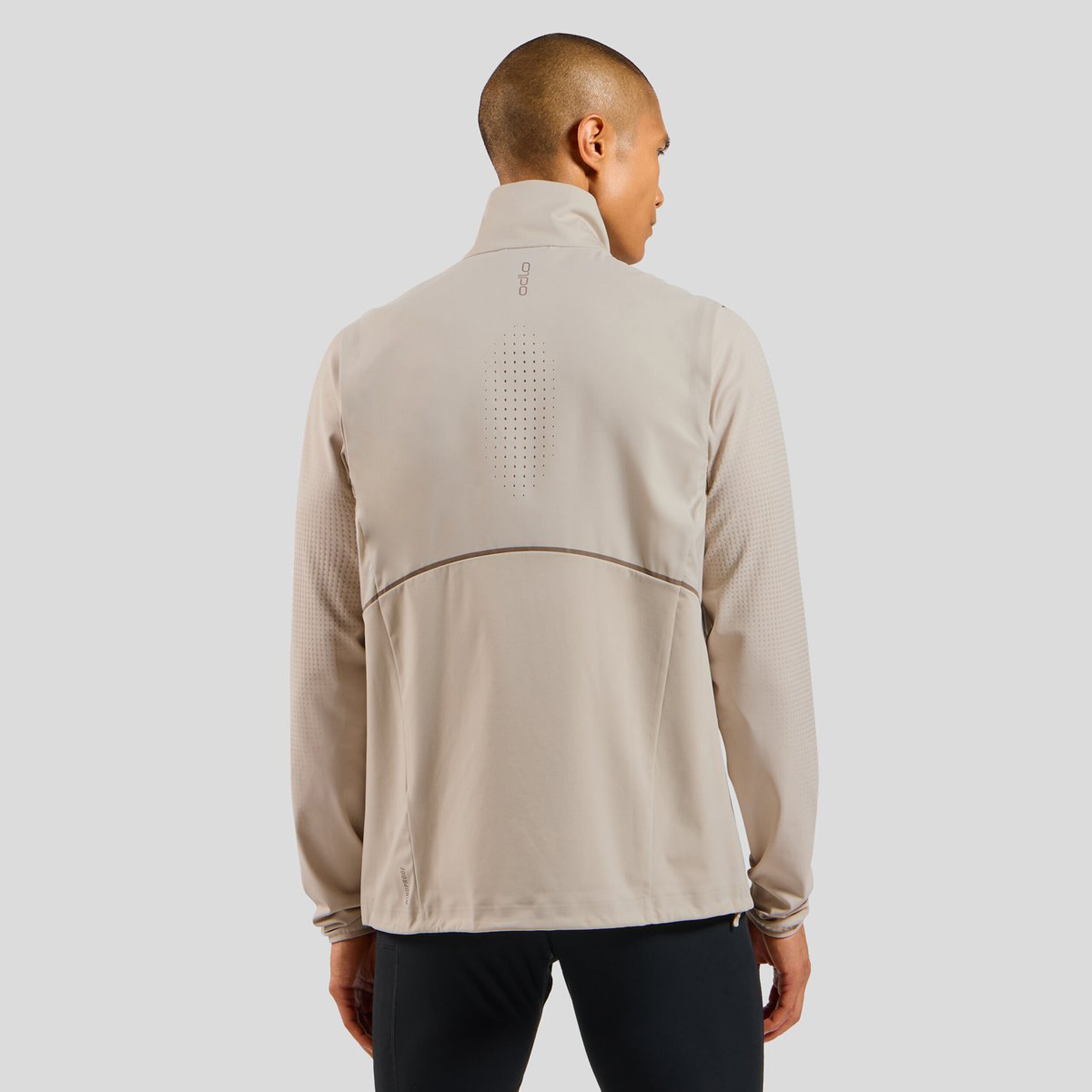 Odlo Zeroweight Warm Gilets De Course Hommes - Argent