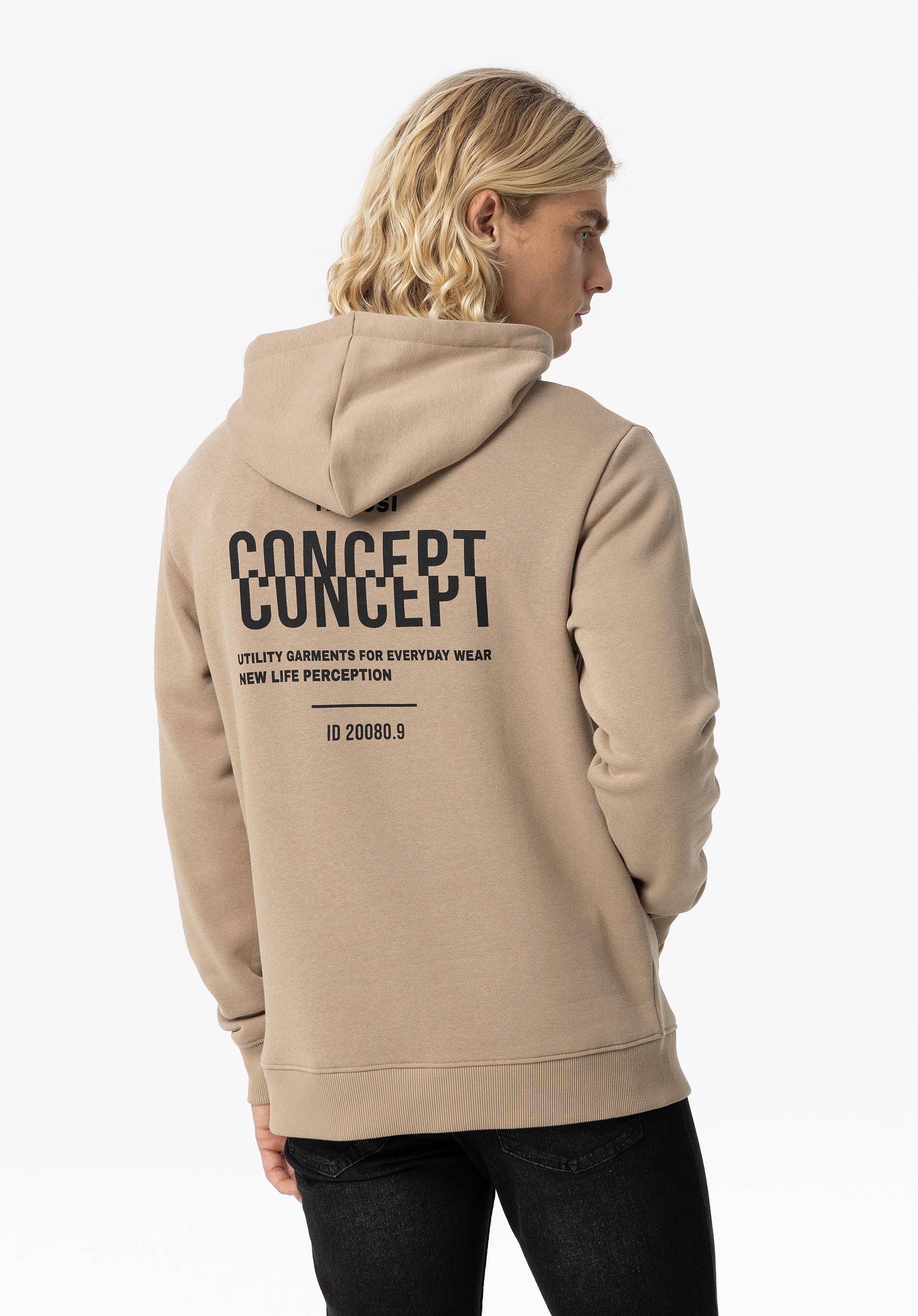 Hoodie com Estampado nas Costas