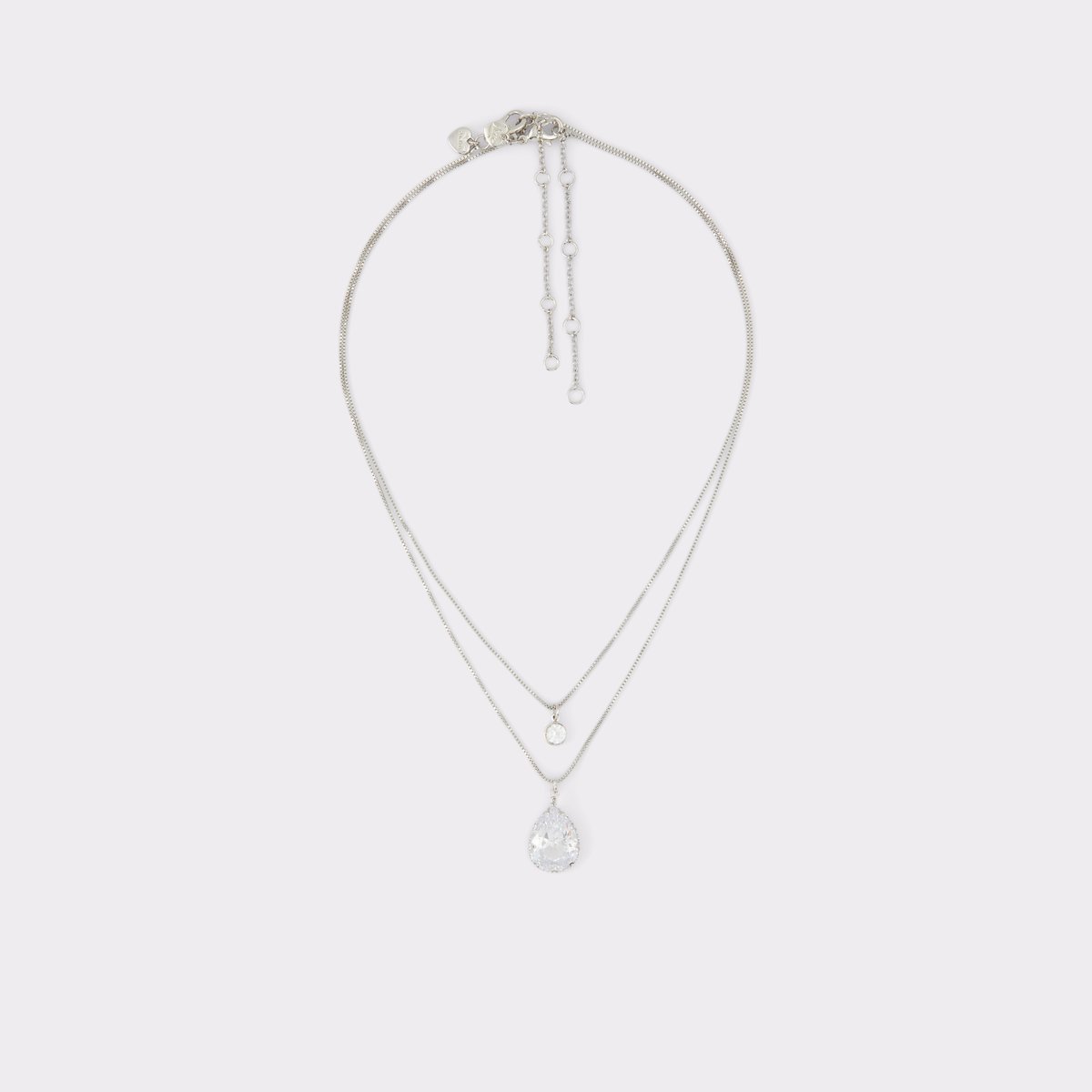 Beauceronee Silver-Clear Multi Women Necklaces