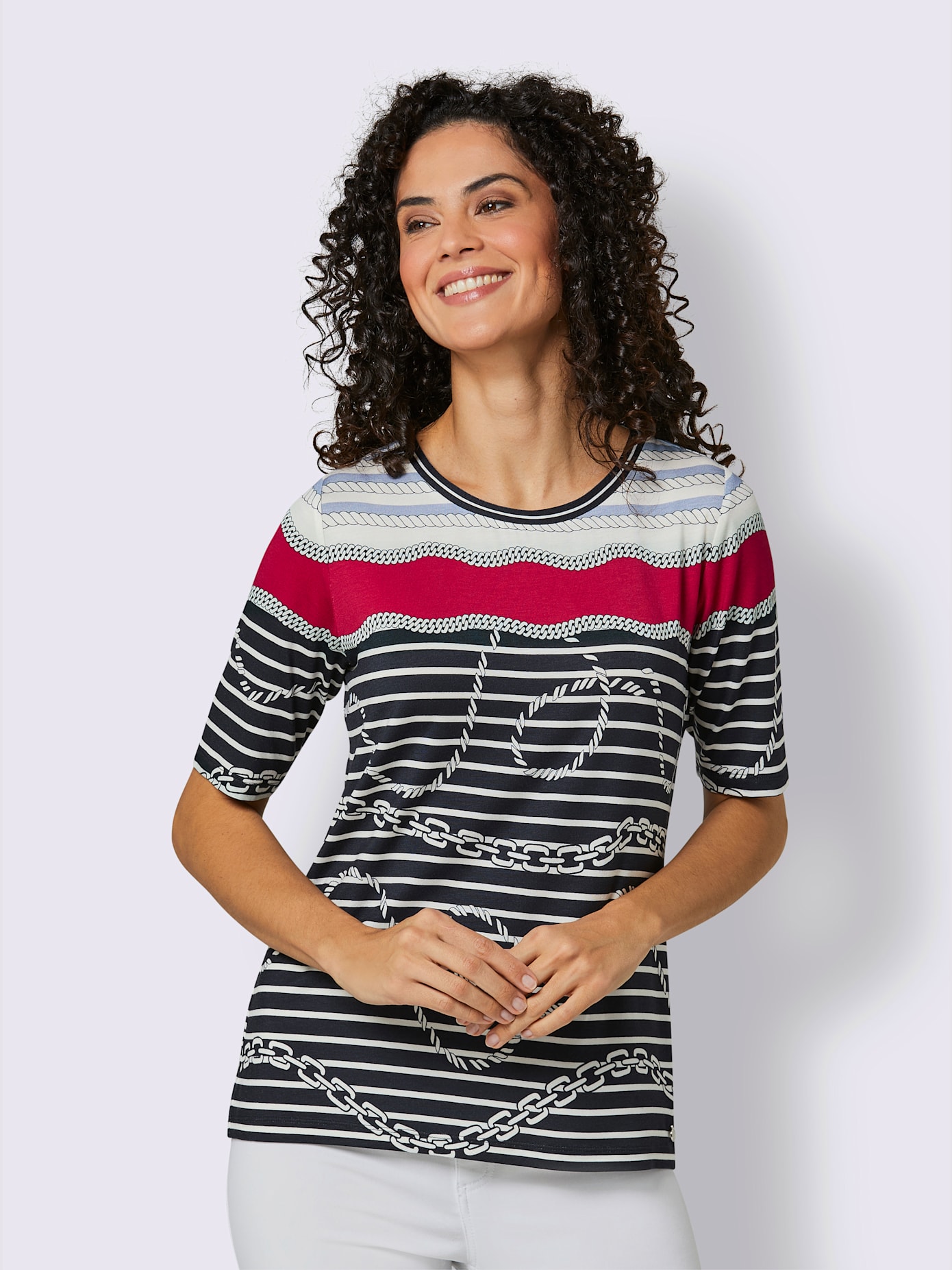 T-shirt en modal 95% modal
