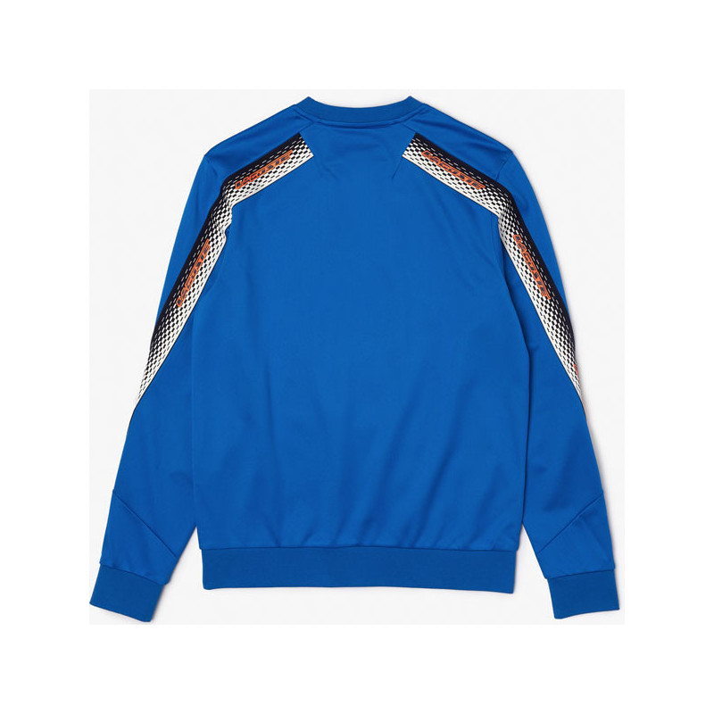 Sweat tennis Lacoste bleu royal