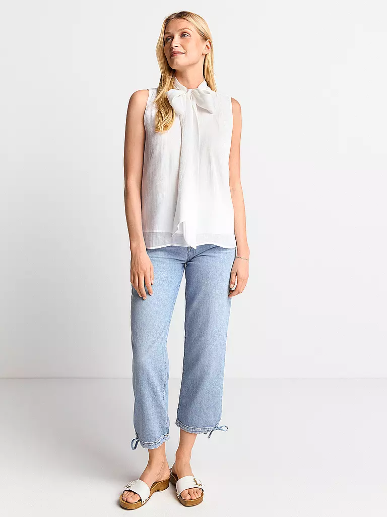 RICH & ROYAL Bluse weiss