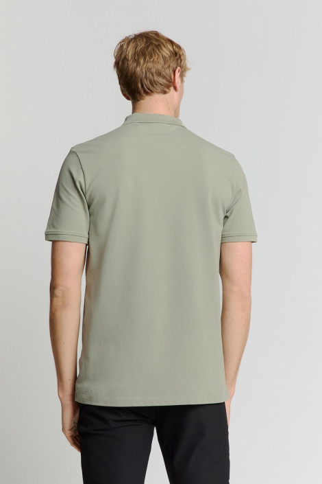NO-EXCESS groene heren polo
