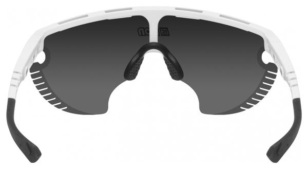 Scicon Sports Aerowing Lamon Lunettes De Soleil De Performance Sportive (Scnpp Multimiror Silver/Luminosité Blanche)