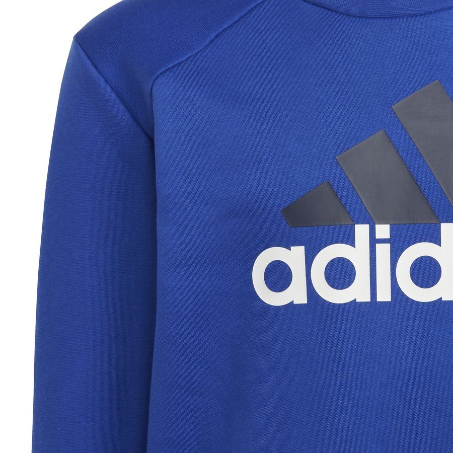 adidas Survêtement Essentials Fleece Big Logo - Bleu/Blanc Enfant