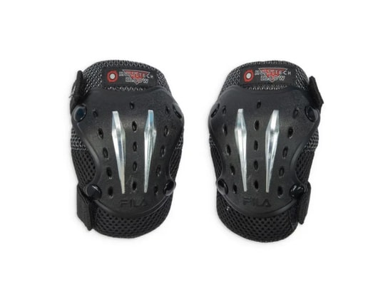 GLOBBER - Vélo enfant Set 3 protections junior fila junior xs noir argent