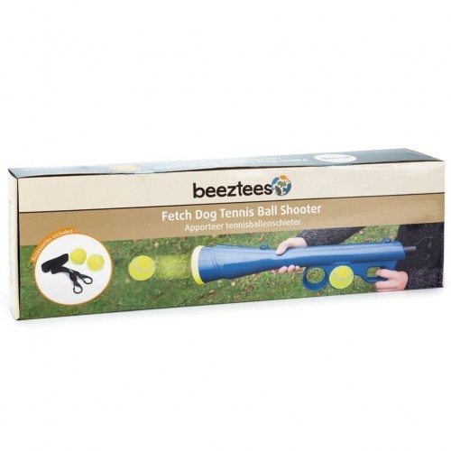 Brinquedo Lançador de Bolas Azuis para Cães