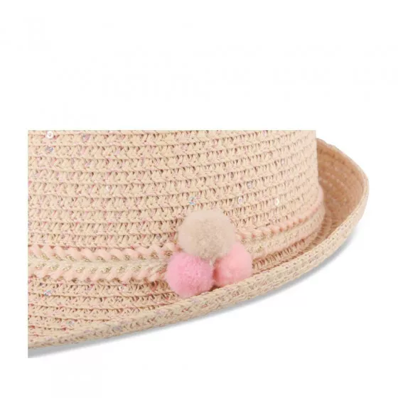 Chapeau BEIGE LOVELY SKULL