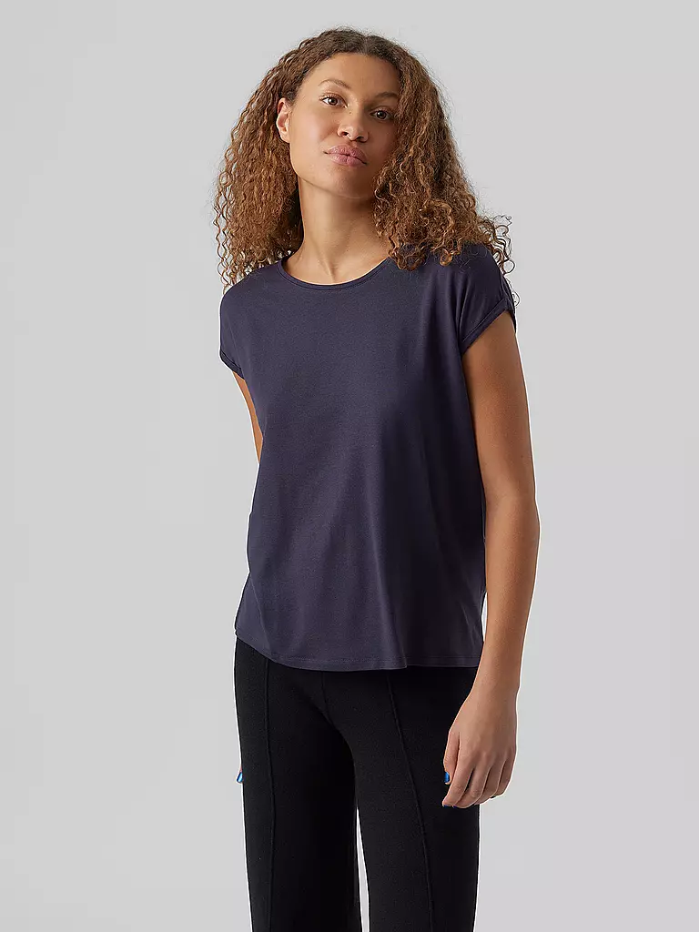 VERO MODA T-Shirt VMAVA dunkelblau