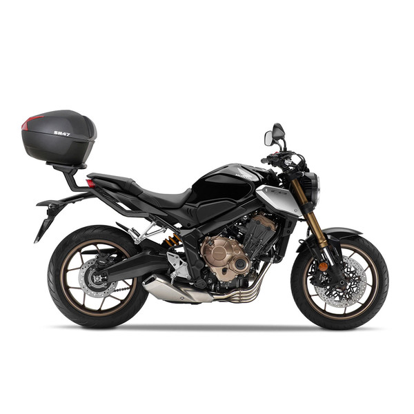 Shad - Top Case SH47 Carbone / Rouge