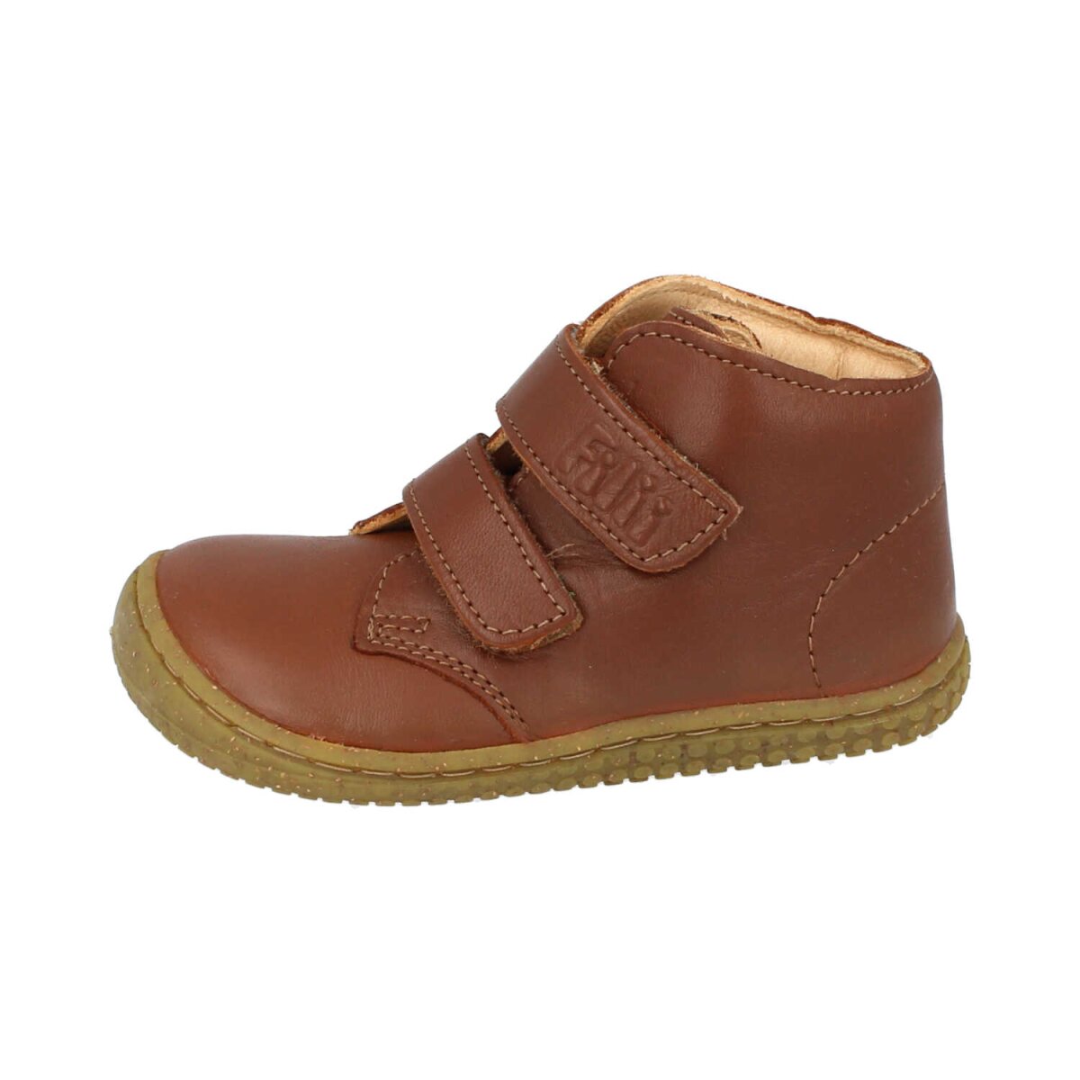 B1920212-7 SOFT-FEET bio nappa cognac velcro Weite/M