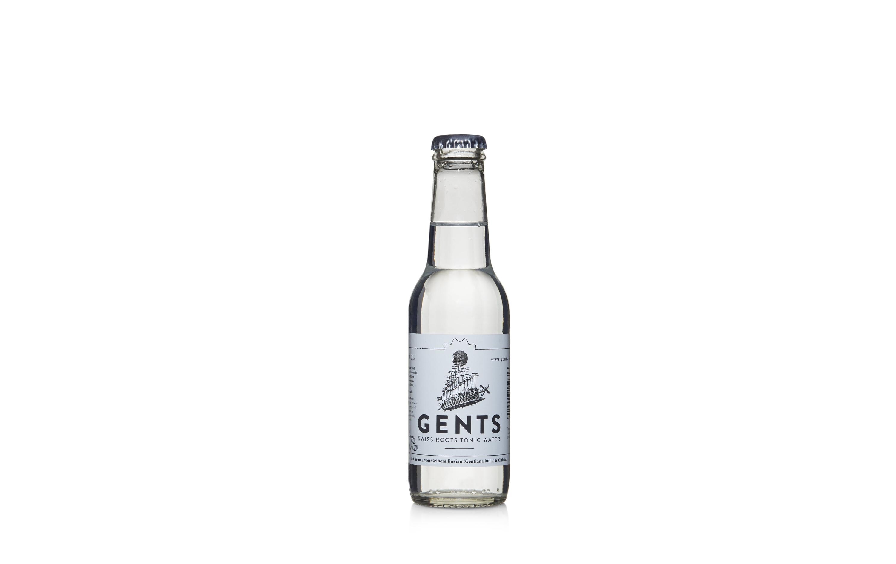 Swiss Roots Tonic Water 4 x 0.2 lKohlensäure- und chininhaltige Limonade