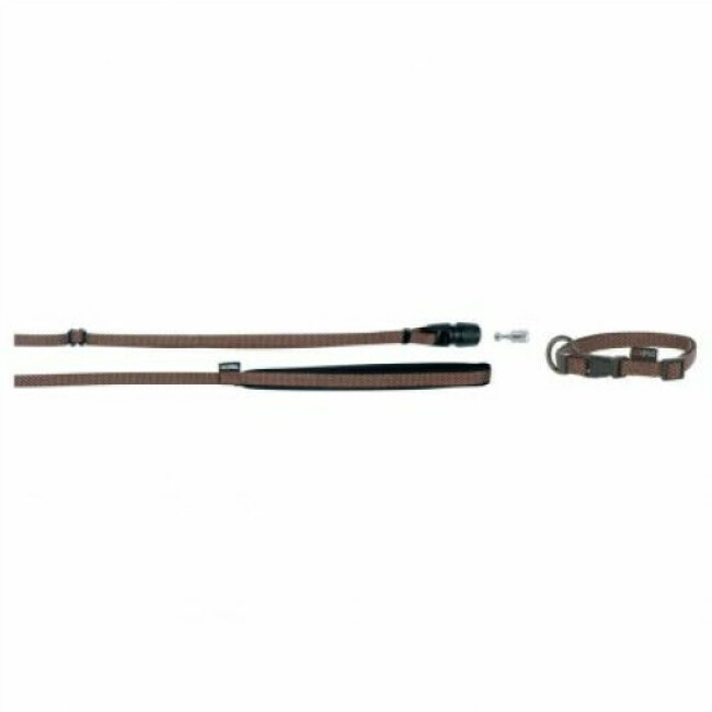 Collier et laisse aimantée GoLeyGo Kerbl pour chien
