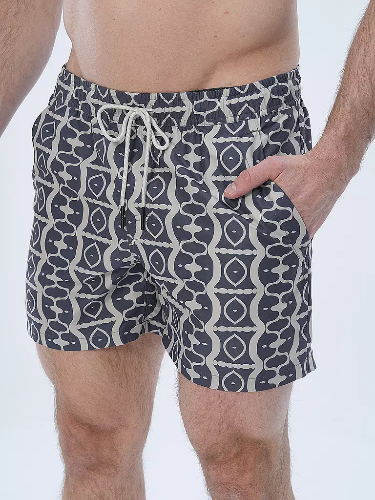 OAS Badeshorts FORGE HYPNOTISE blau