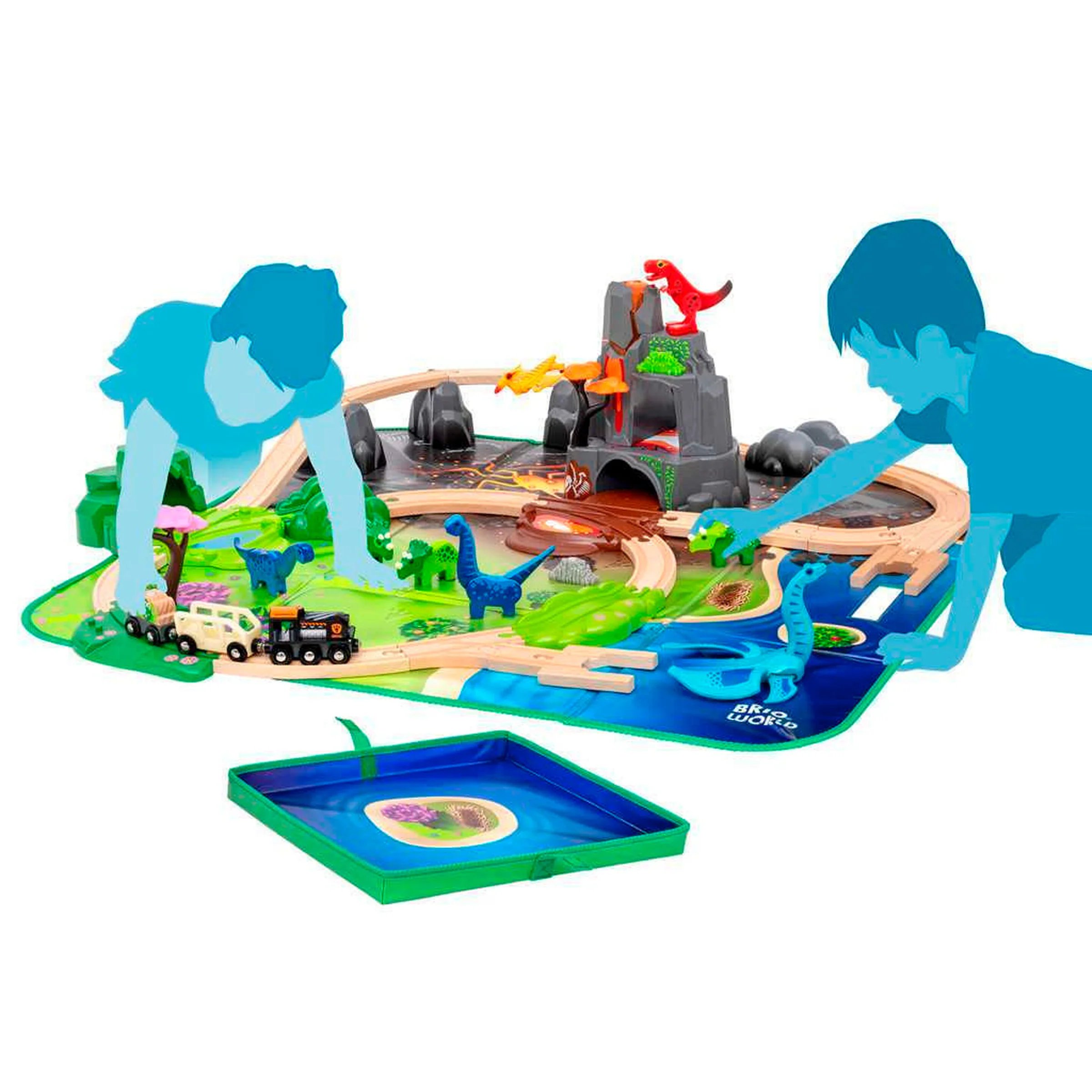 BRIO Dinosaurier Deluxe Set