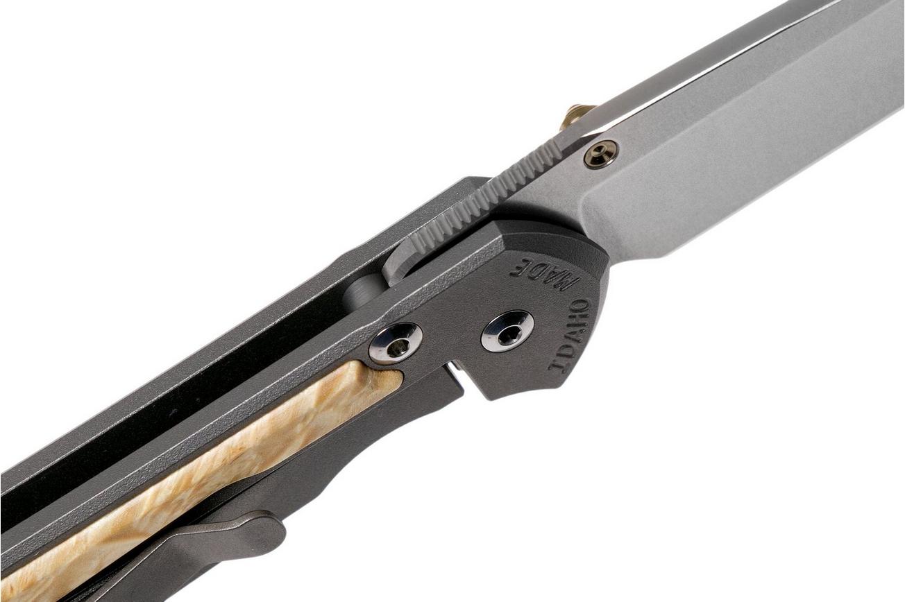 Chris Reeve Sebenza 31 Small Box Elder inlay S31-1108 zakmes