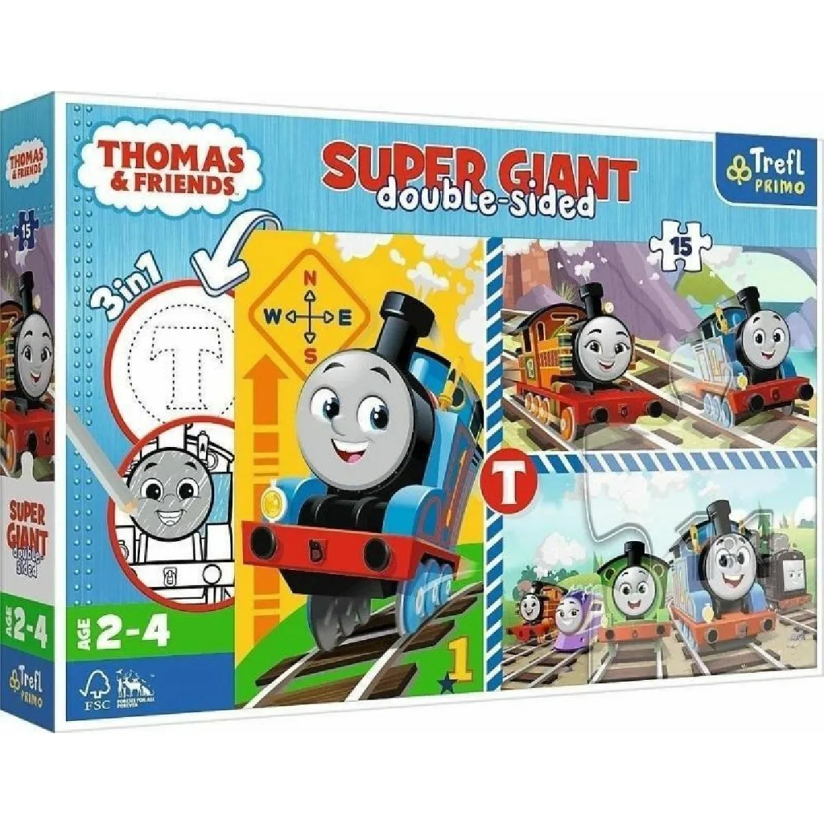 Trefl Primo - Thomas & Friends 3en1