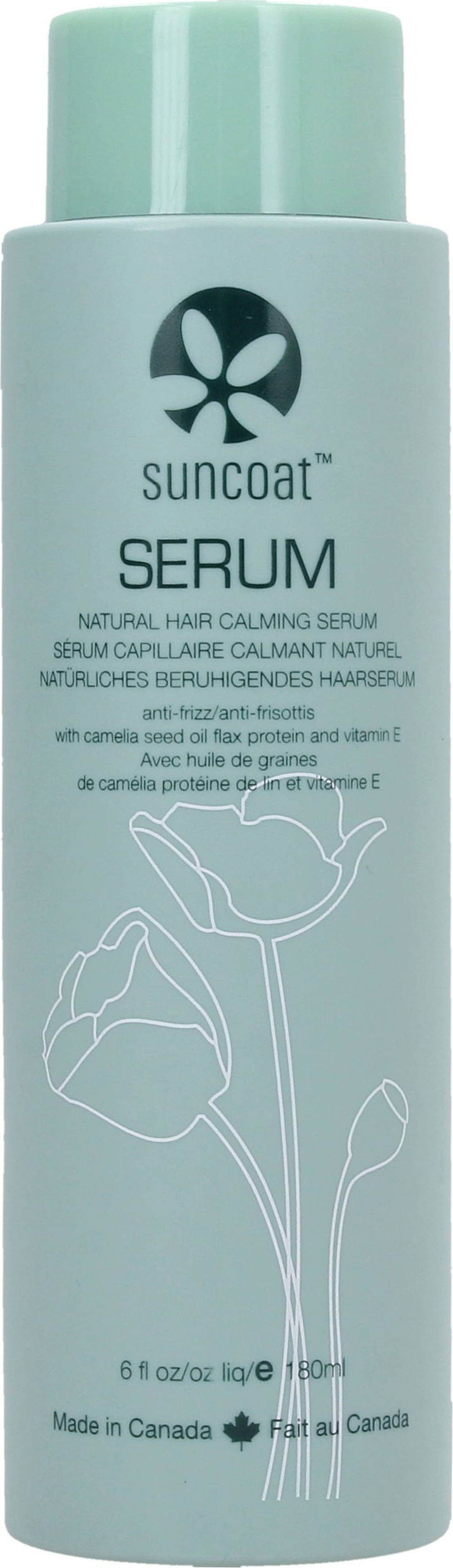 Suncoat  Natural Anti-Frizz Hair Calming Serum, 150 ml