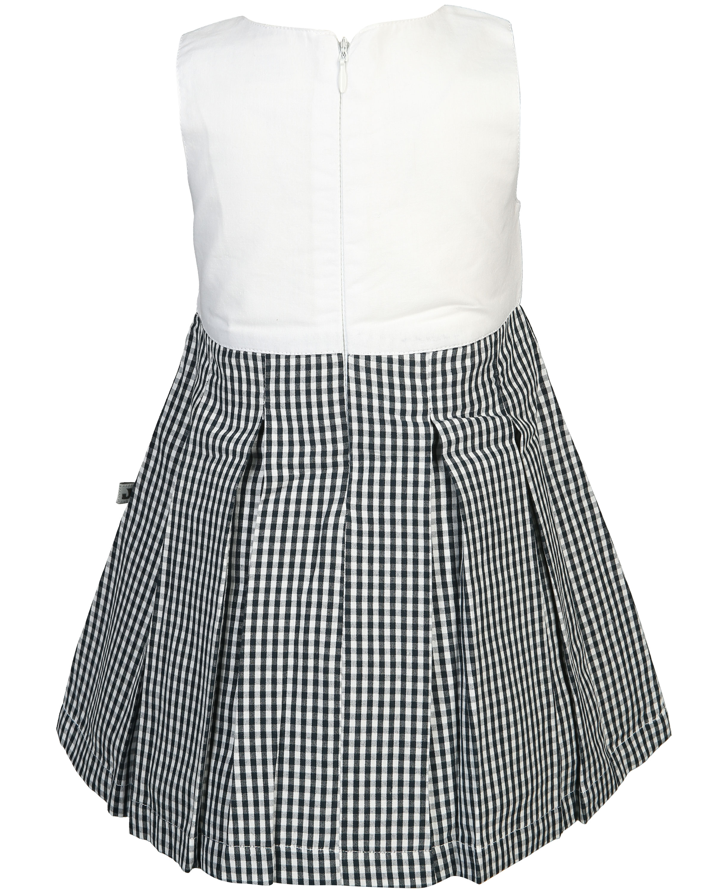 Trägerkleid CLASSIC GIRLS kariert in marine/weiß