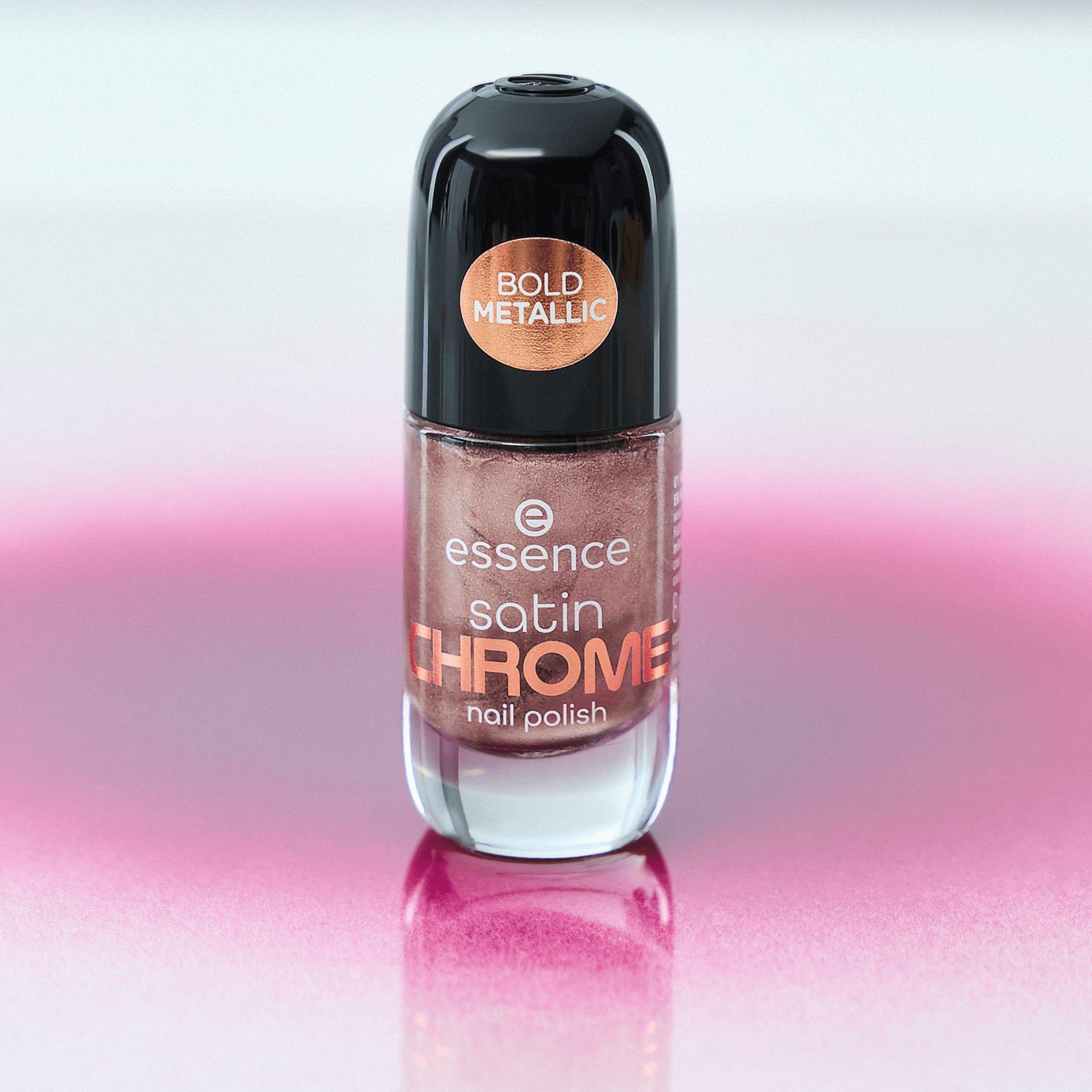 satin CHROME nail polish