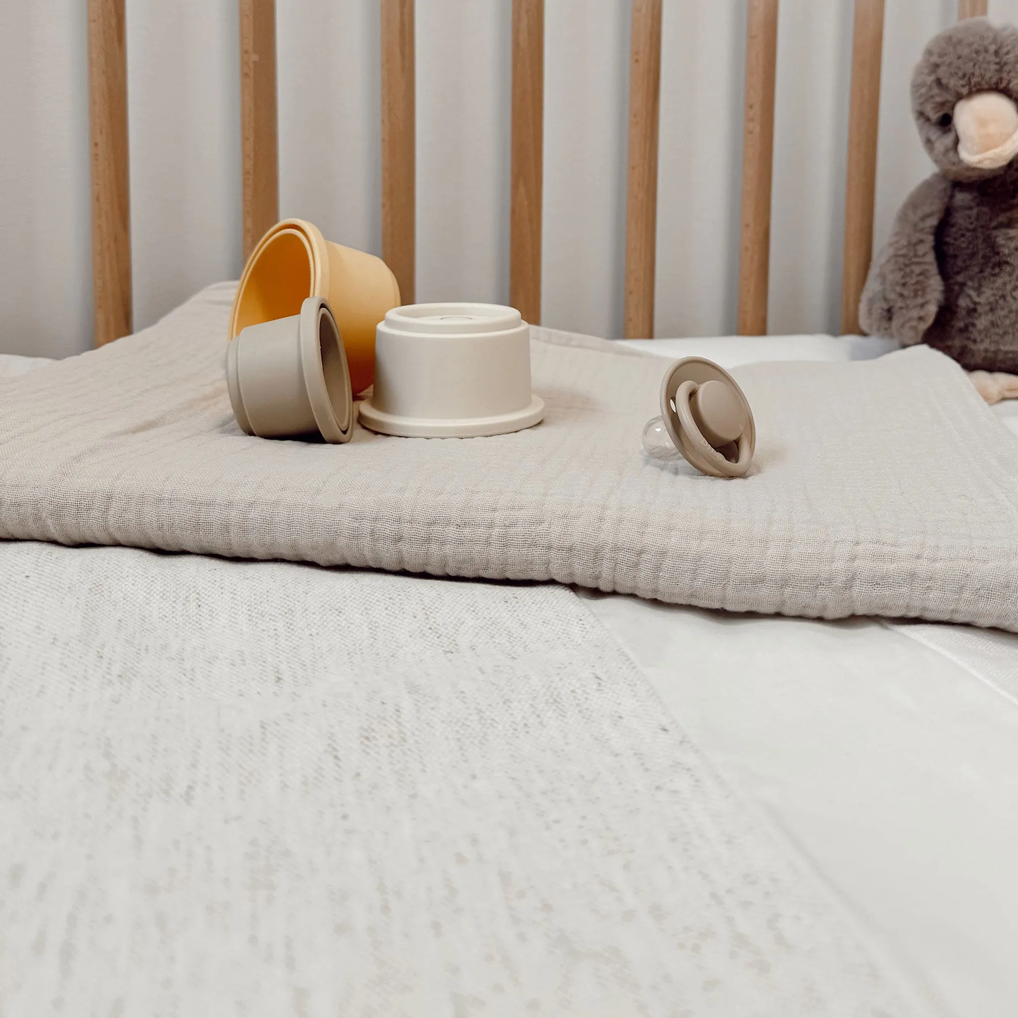 Simmons Couverture Mousseline Deluxe - Beige