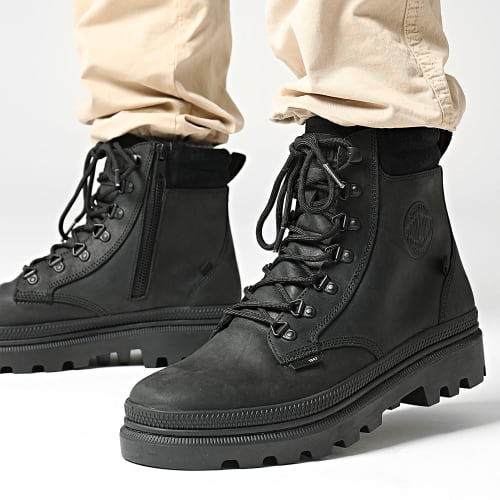 Boots Pallatrooper Hiker Leather 08895 Black