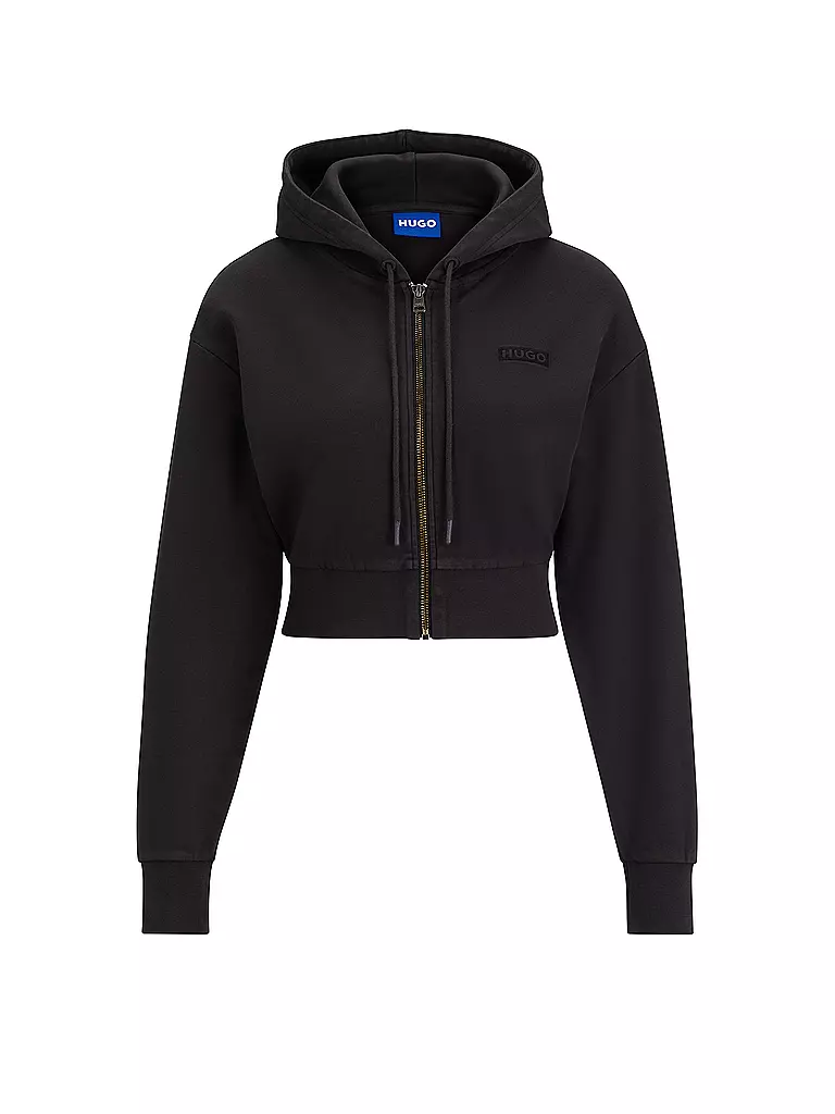 HUGO Sweatjacke DANETI schwarz