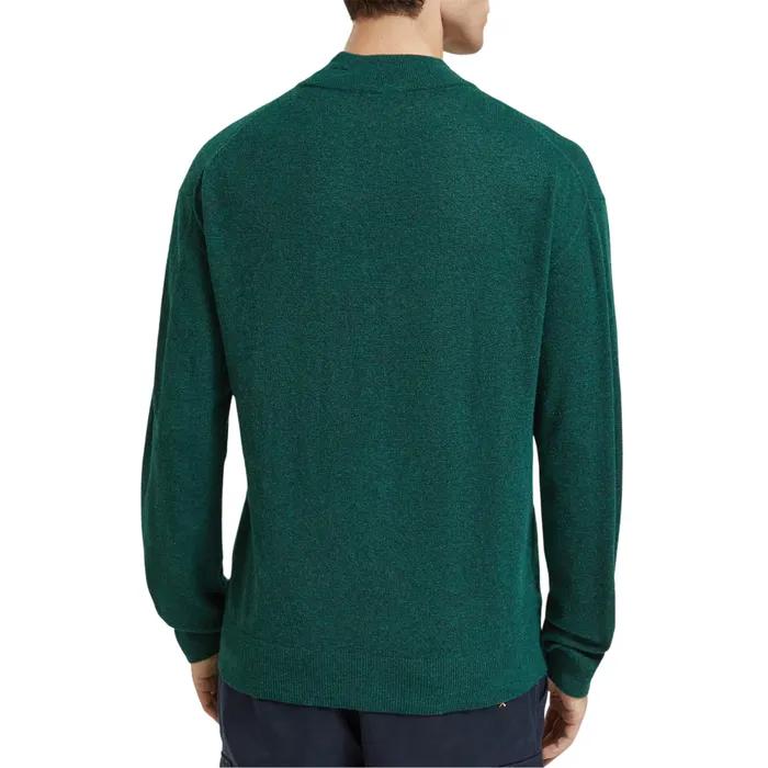 Scotch & Soda Dropped Shoulder Basic Mock Trui Heren