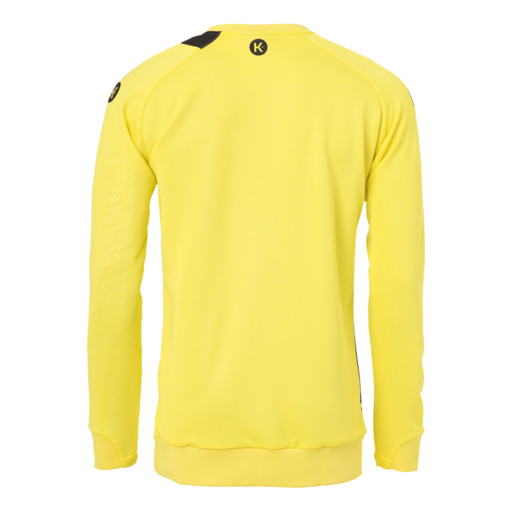 Camisa de treino Peak Training Jersey Lima Amarela/Preta Kempa