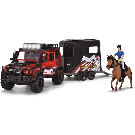 Dickie Toys Horse Trailer Set, Try Me