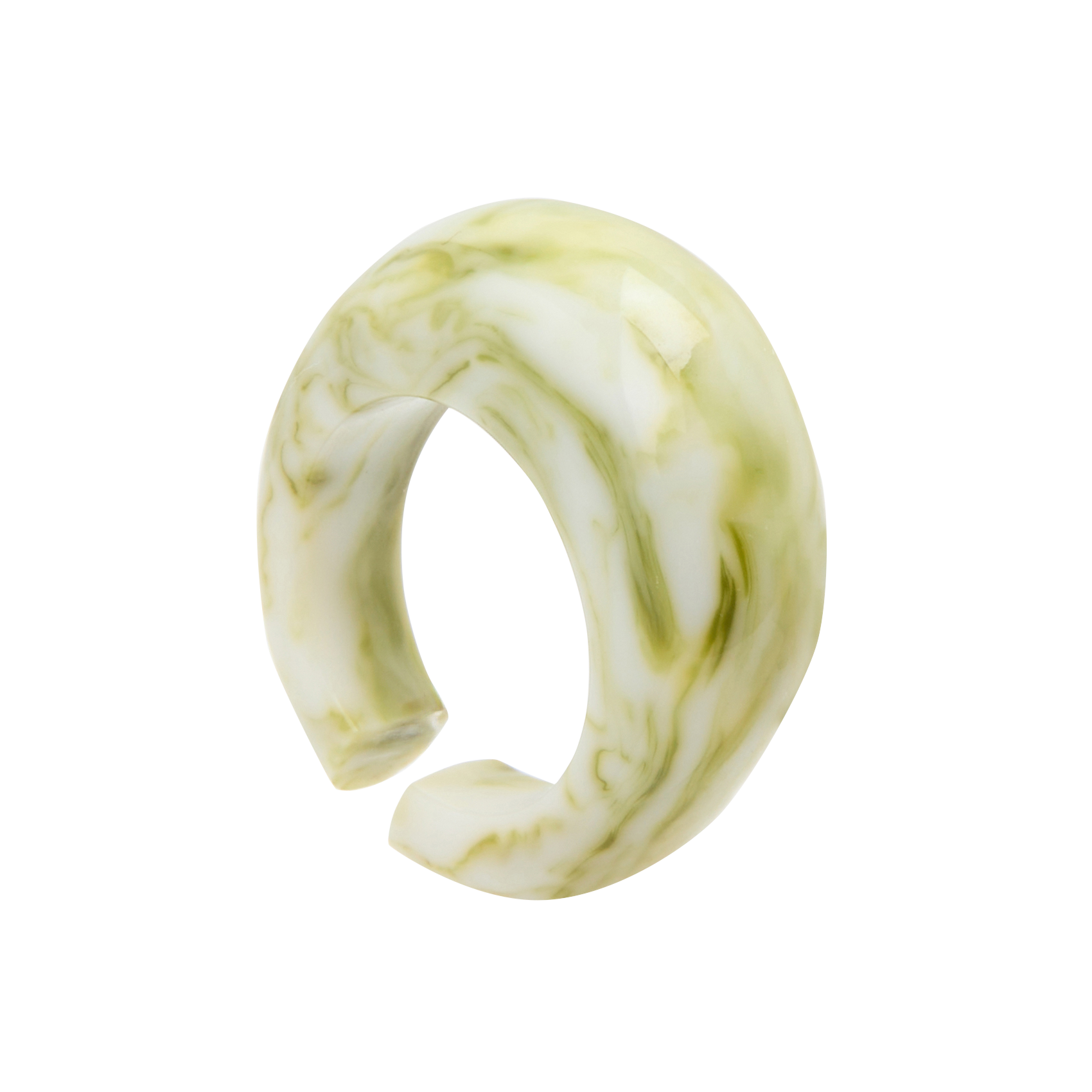 GABIE - Bague ronde | Vert