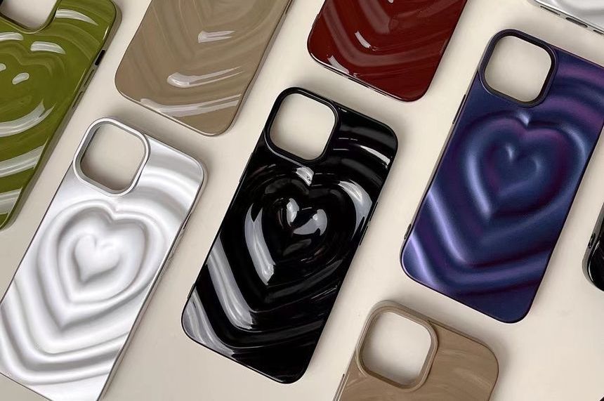 Rockit - Hart telefoonhoesje - iPhone 15 / 15 Pro / 15 Pro Max / 14 / 14 Pro / 14 Pro Max / 13 / 13 Pro / 13 Pro Max