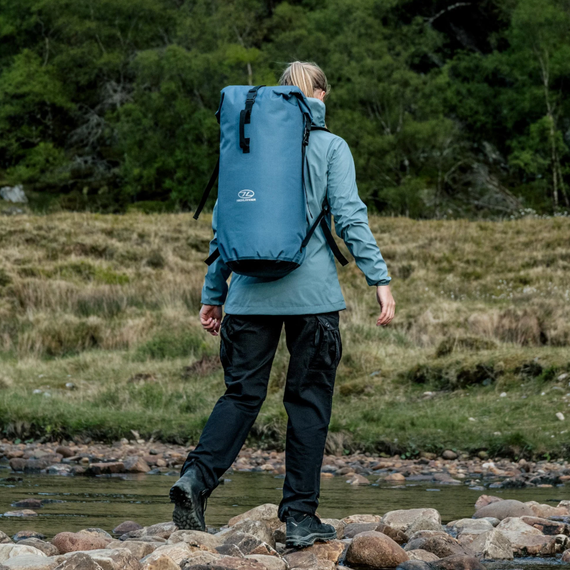 Highlander affric 35l waterdichte rugzak - black