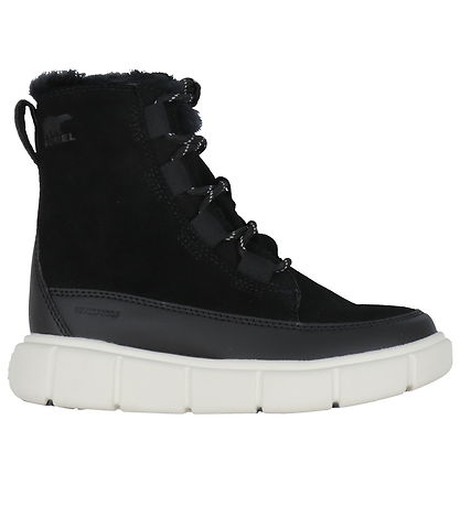 Sorel VinterStøvler - Youth Explorer III WP - Sort/Sea Salt