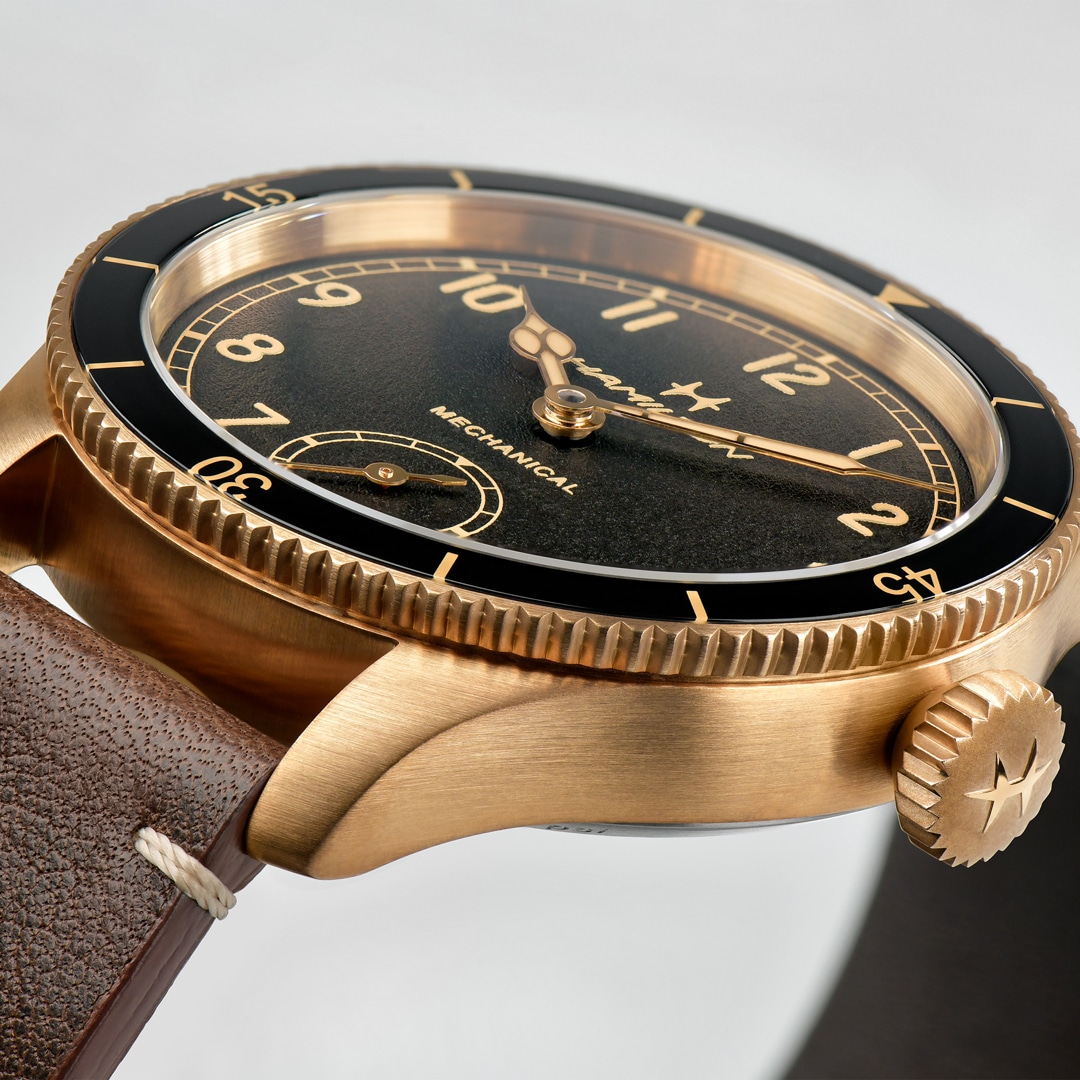 Hamilton Khaki Aviation Pilot Pioneer Mechanical Bronze