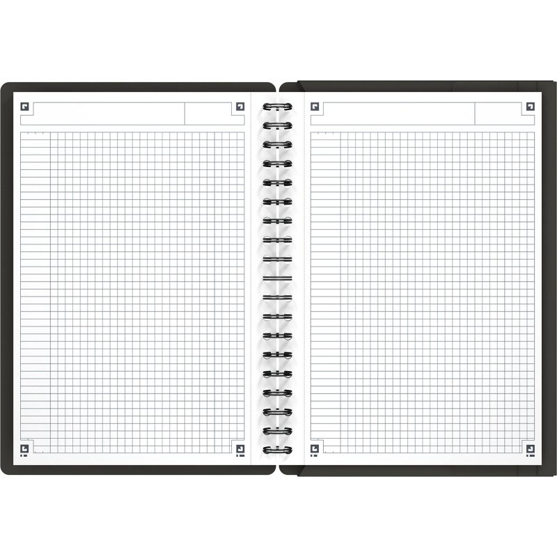 Cahier spirale Oxford International Meetingbook B5 17,6 x 25 cm - petits carreaux - 160 pages
