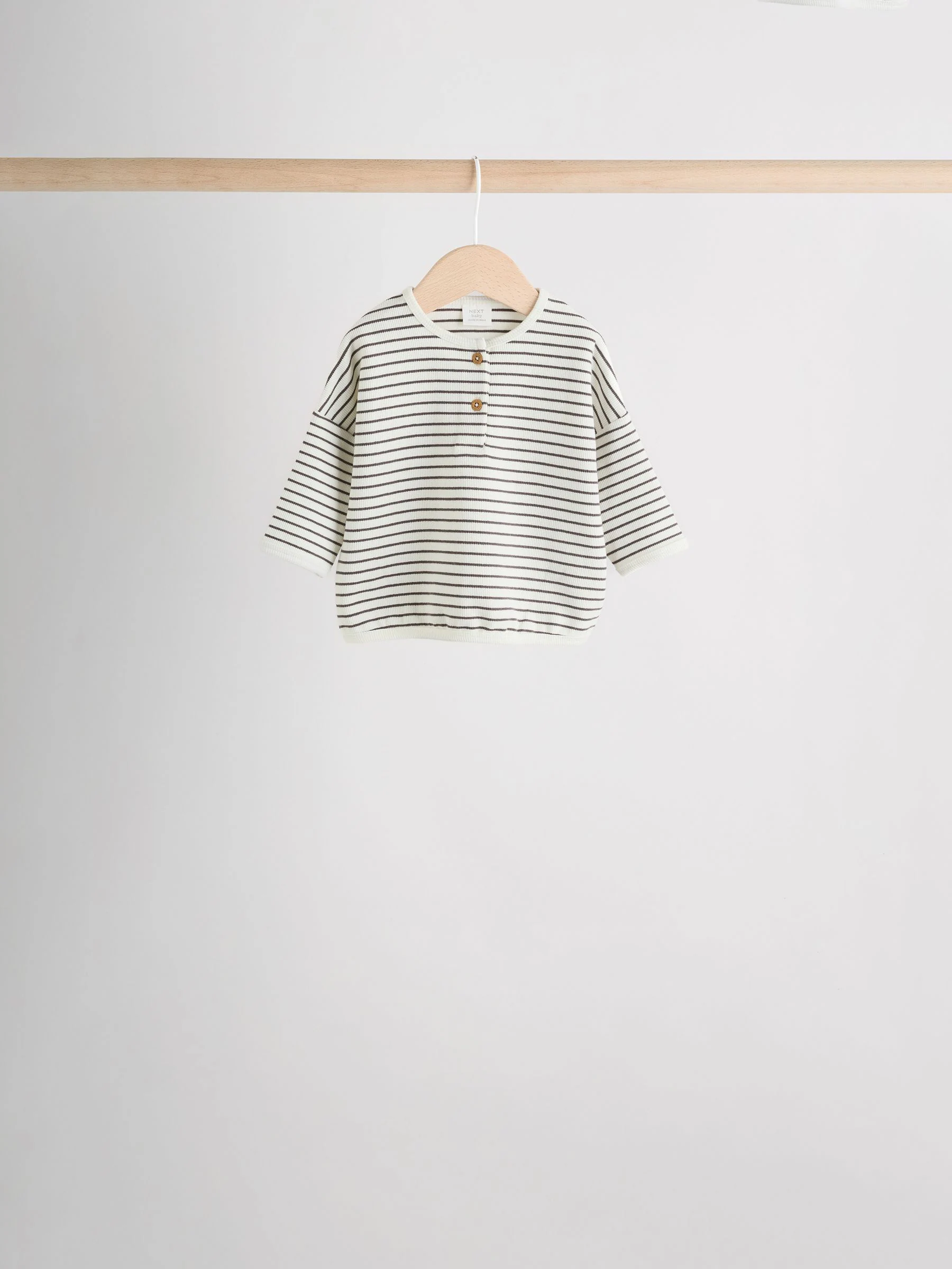 Mono Streep - Baby T-shirts met lange mouwen 4 stuks (0mnd-2jr)