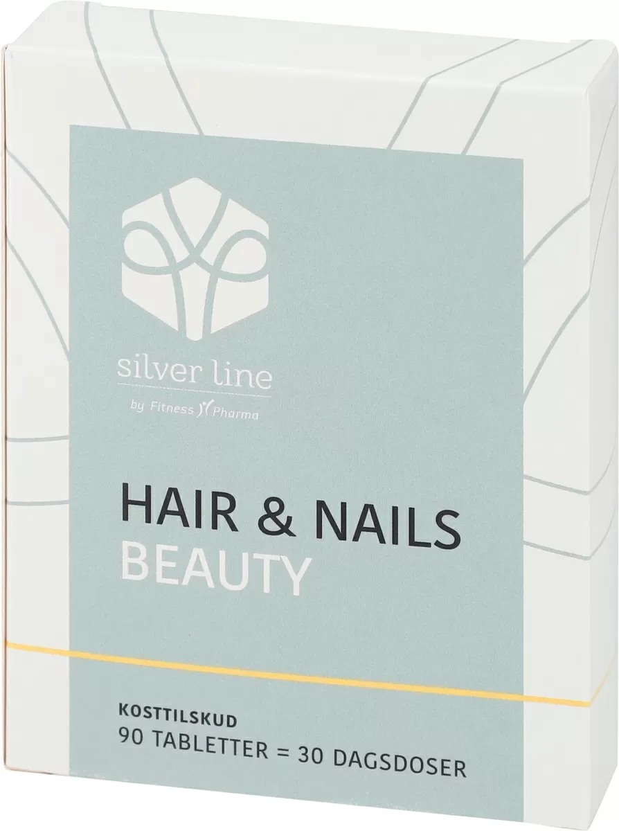Silver Line by Fitness Pharma Hair & Nails Beauty - 90 tabl.