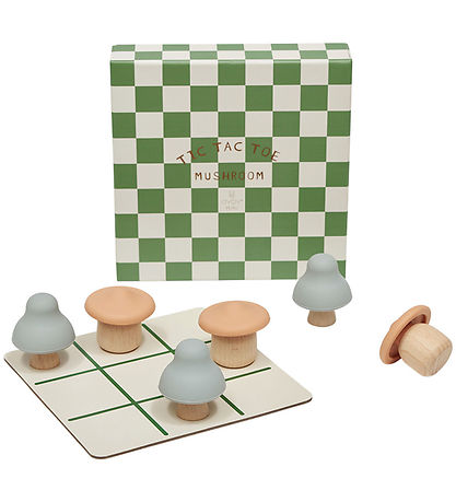 OYOY Spil - Mushroom TicTacToe - Tr?/Multi