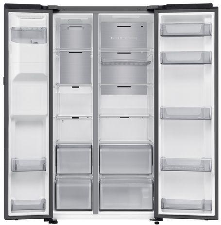 Samsung Rs80f66kbfef - Amerikaanse Koelkast - Zwart - Inhoud 634 L