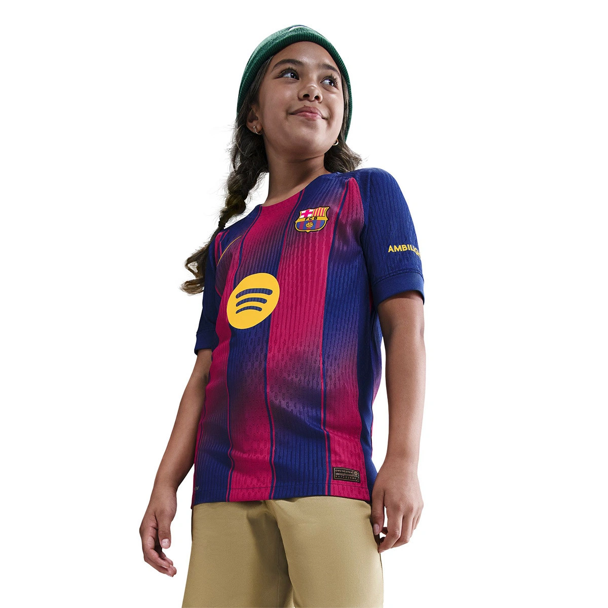 Camisola Nike Authentic FC Barcelona Primeiro Equipamento 2025-2026 Criança