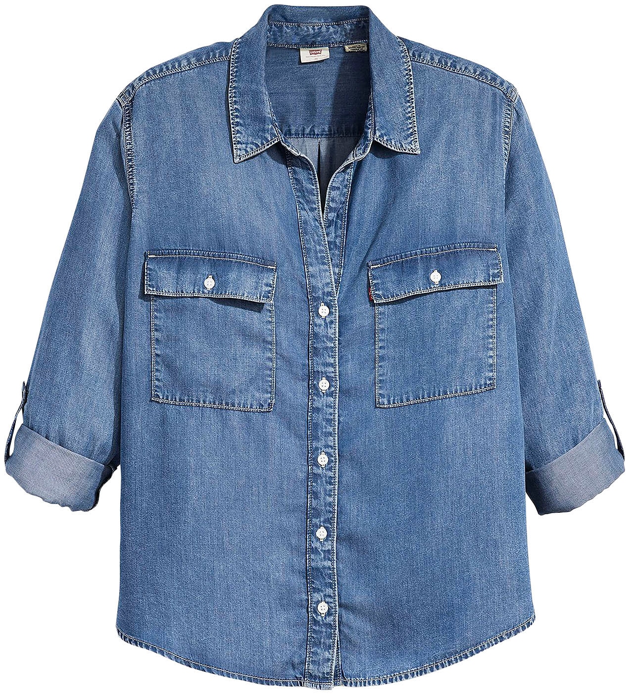 Levi's® Plus Jeansbluse »DOREEN UTILITY« mit Taschen