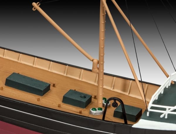 Revell North Sea Trawler, Fiskefartøy modell, Monteringssett, 1:142, Northsea Fishing Trawler MV Ross Jackal, Plast, Avansert
