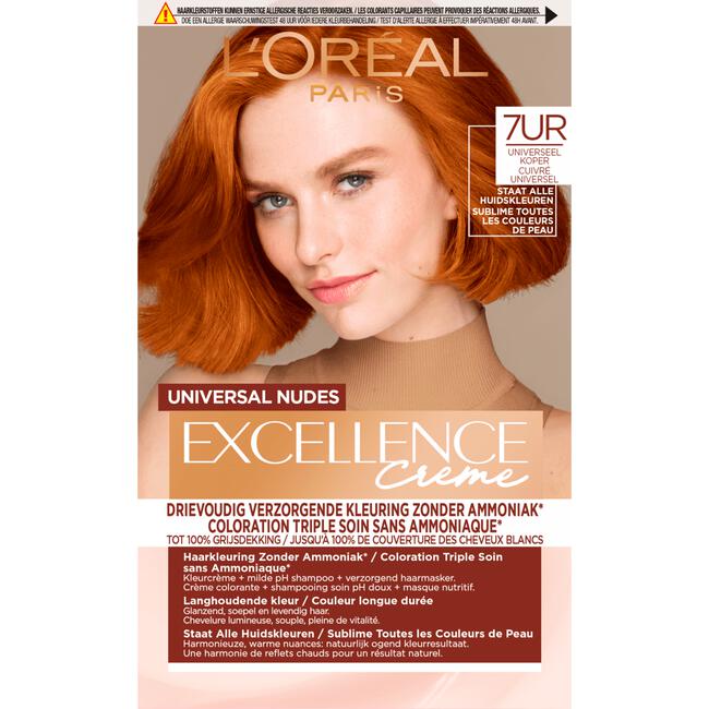 L'Oréal Paris Excellence Universal Nudes 7UR Koperrood