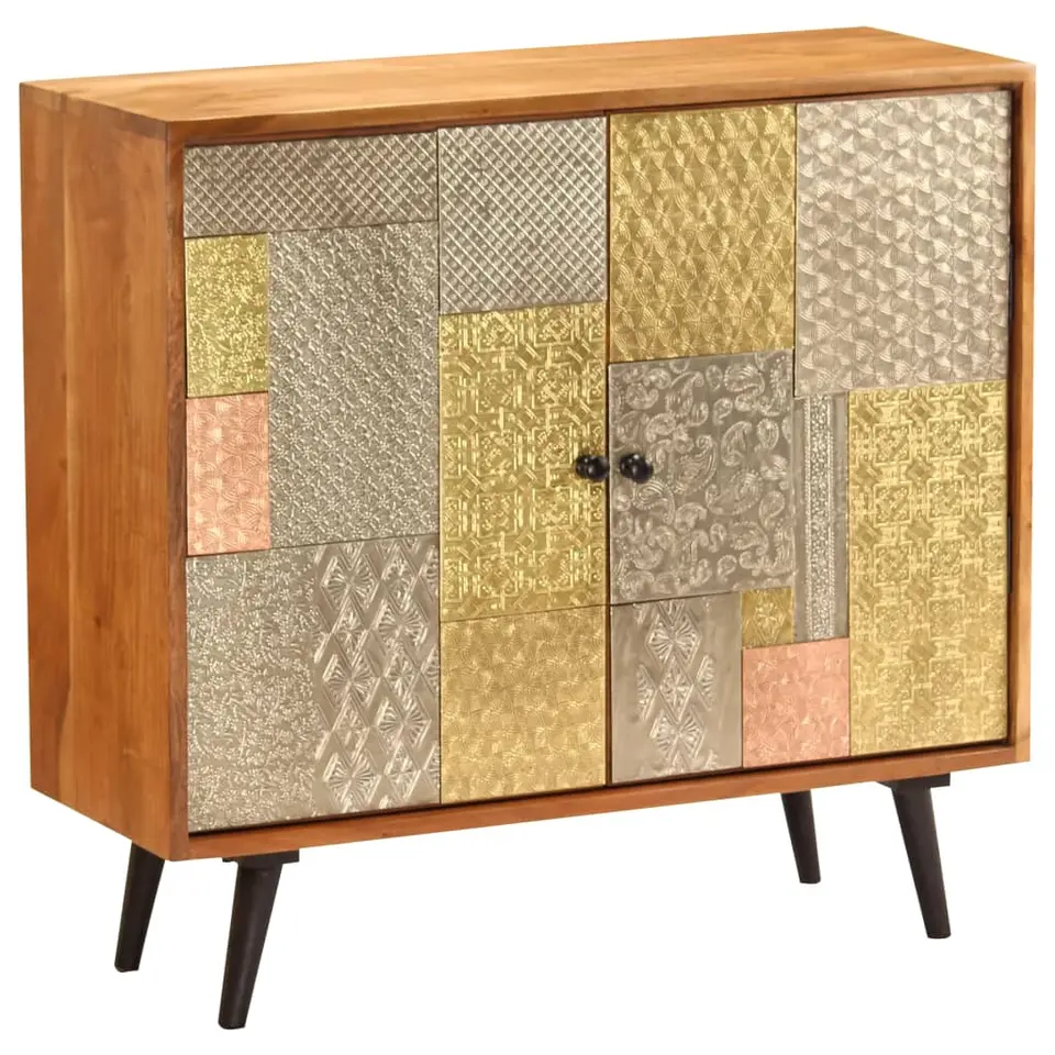vidaXL - Dressoir - Multikleur - Hout