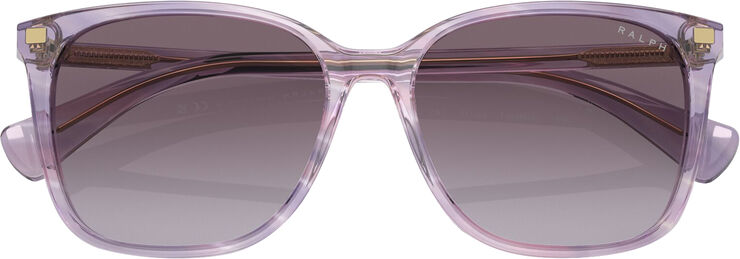 Polo Ralph Lauren sunglasses Shiny striped purple