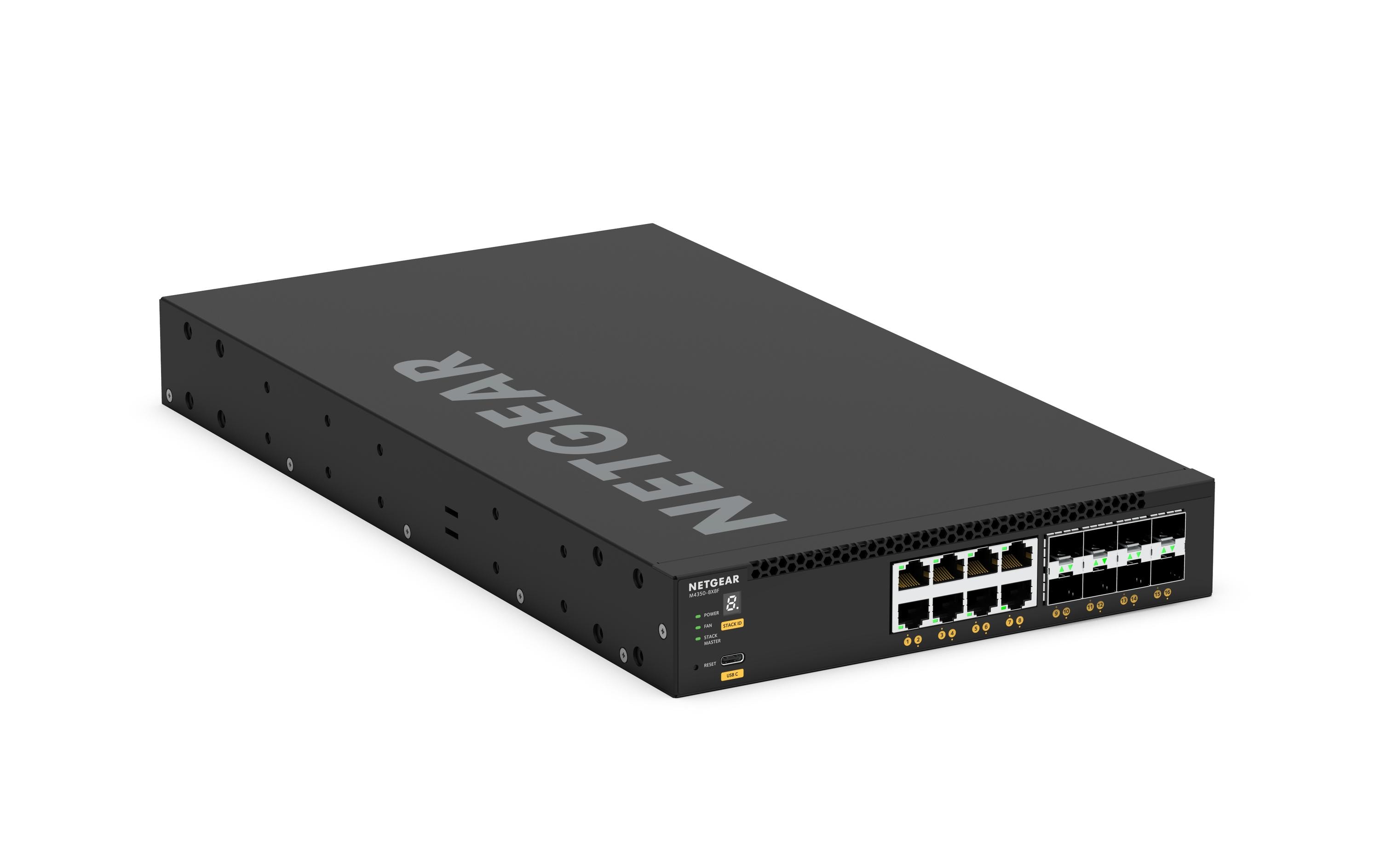 SFP+ Switch XSM4316 16 Port<br>8x 10G/Multi-Gig und 8x SFP+ (XSM4316) Managed Switch