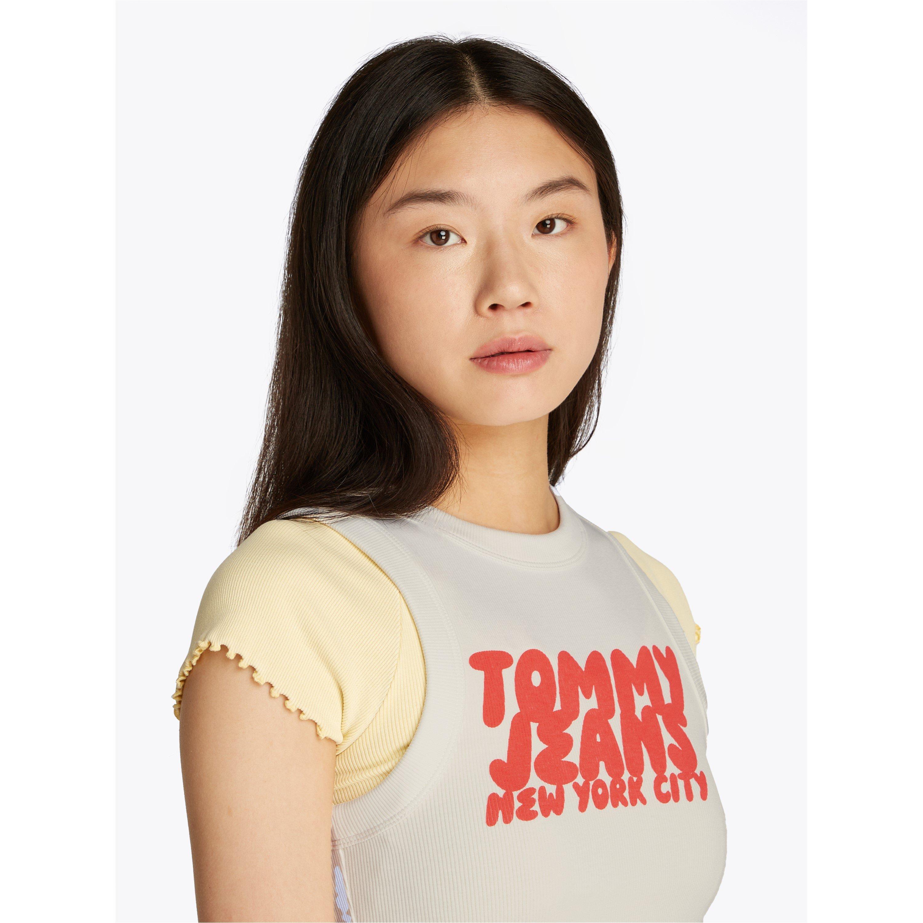 Tommy Jeans TJW SLIM SH TJ BUBBLE TANK